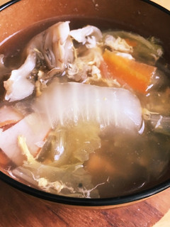 ほっこり免疫力アップスープ♪-レシピのメイン写真