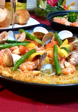 炊いたご飯で作る失敗しない簡単パエリア♡-レシピのメイン写真