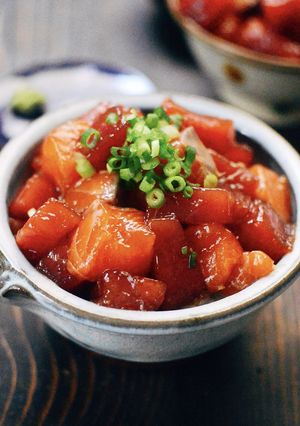 まぐろやサーモンで！簡単基本漬け丼のタレ-レシピのメイン写真