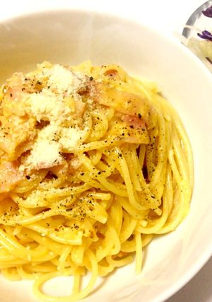 美味しいカルボナーラ！生クリーム不必要！-レシピのメイン写真