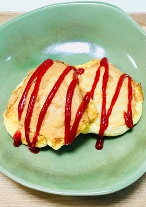 パンケーキ？！オムライス-レシピのメイン写真