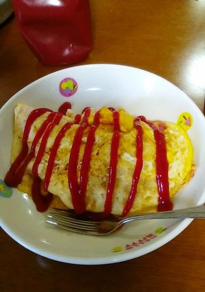 簡単☆時短オムスパ-レシピのメイン写真