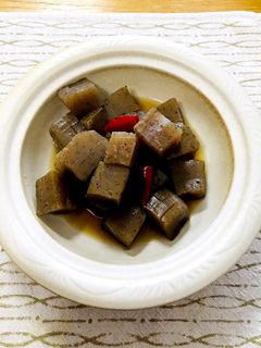 こんにゃくの煮物-レシピのメイン写真