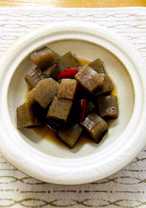 こんにゃくの煮物-レシピのメイン写真
