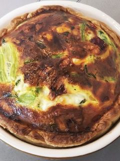 冷凍ほうれん草で作る簡単キッシュ-レシピのメイン写真