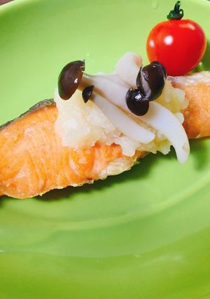 何にでもあう！鮭のりんごみぞれあん-レシピのメイン写真