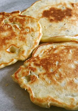 素朴な甘さ、さつまいものパンケーキ-レシピのメイン写真
