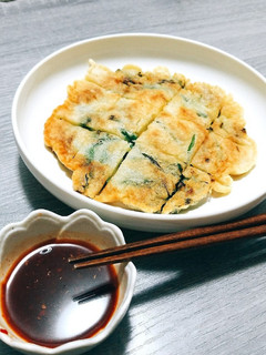塩ラーメンスープでチヂミ★リメイク-レシピのメイン写真