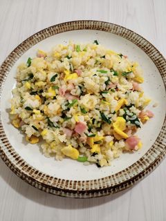 ニラとベーコンのチャーハン♪-レシピのメイン写真