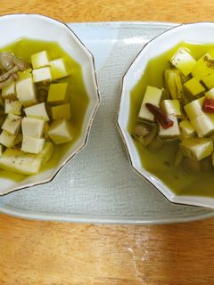 高齢者のための豆腐アヒージョ-レシピのメイン写真