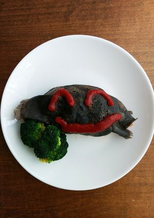 びっくり?!ブラックオムライス-レシピのメイン写真