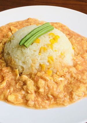 簡単！新食感！ふわとろオムライス-レシピのメイン写真