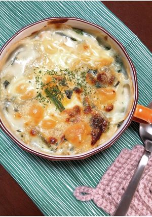 簡単!!鶏肉とほうれん草のグラタン-レシピのメイン写真