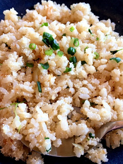 日曜の簡単楽ちん♪昼ご飯!明太レタス炒飯-レシピのメイン写真