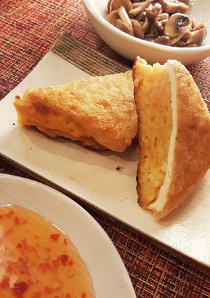 副菜・つまみに！★油揚げのえびぱん-レシピのメイン写真