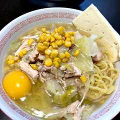 コストコロティサリーチキンの簡単ラーメン-レシピのメイン写真