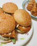 チキンフィレサンド♬ケンタッキー風