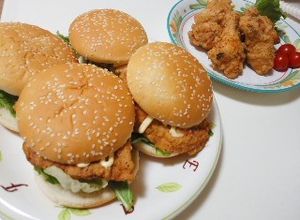 チキンフィレサンド♬ケンタッキー風-レシピのメイン写真