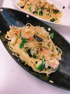 ほうれん草とナスベーコンの和風パスタ★-レシピのメイン写真