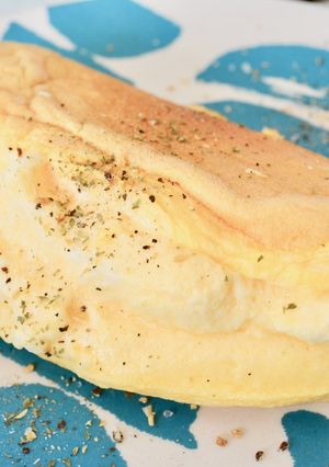 スフレオムレツ【スキレットで作る新食感】-レシピのメイン写真