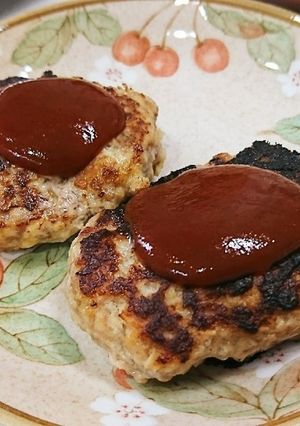 【手を汚さない】ふんわり豆腐ハンバーグ-レシピのメイン写真