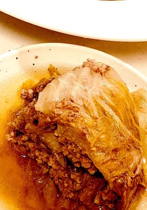 炊飯器で簡単！白菜挽肉の和風ミルフィーユ-レシピのメイン写真