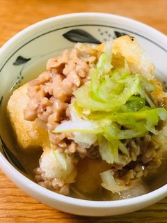 おろし納豆と揚げ餅-レシピのメイン写真