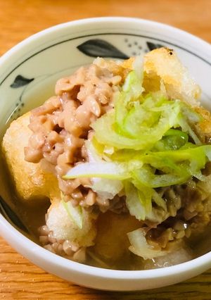 おろし納豆と揚げ餅-レシピのメイン写真