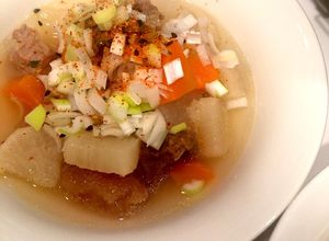 スープが美味しい♡牛すじ塩煮込み-レシピのメイン写真