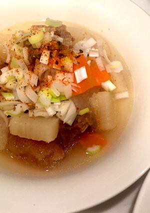 スープが美味しい♡牛すじ塩煮込み-レシピのメイン写真