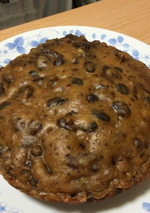 炊飯器とHMでクルミとレーズンのケーキ-レシピのメイン写真