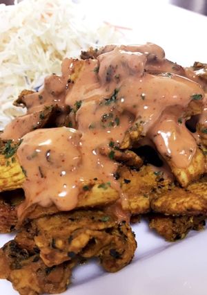 秒で出来る！超簡単！鶏胸肉のケバブ-レシピのメイン写真