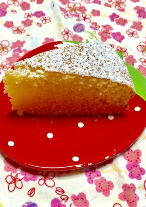 大きめサイズのシンプルケーキ-レシピのメイン写真
