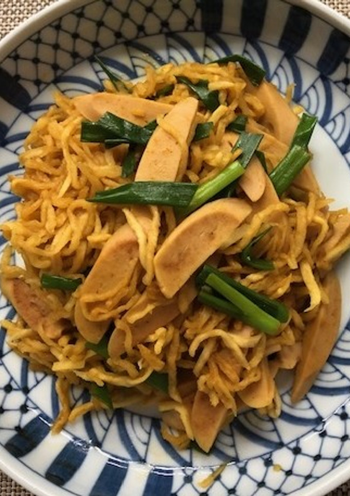 切干し大根のカレー炒め-レシピのメイン写真