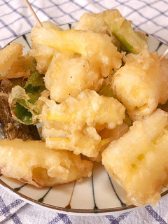 岩津ねぎの天ぷら-レシピのメイン写真