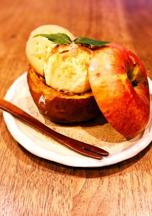 .♡..バター香る焼き林檎..♡.-レシピのメイン写真