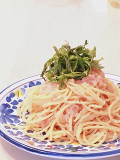 あっさりめの明太子スパゲッティ-レシピのメイン写真