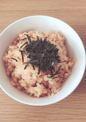 炊飯器で超簡単！明太子バターごはん-レシピのメイン写真