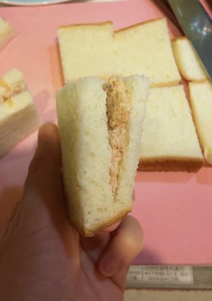 お子様に♪簡単こぼれにくいサンドイッチ☆-レシピのメイン写真