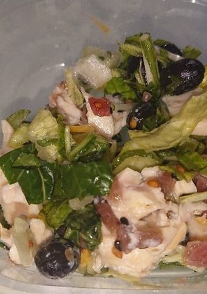 ささみと野菜の梅肉サラダ-レシピのメイン写真