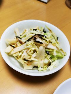 長芋とキャベツのポン酢あえおかか入り-レシピのメイン写真