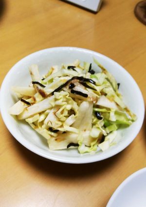 長芋とキャベツのポン酢あえおかか入り-レシピのメイン写真
