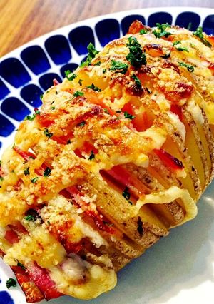 レンジで簡単時短◎ハッセルバックポテト-レシピのメイン写真