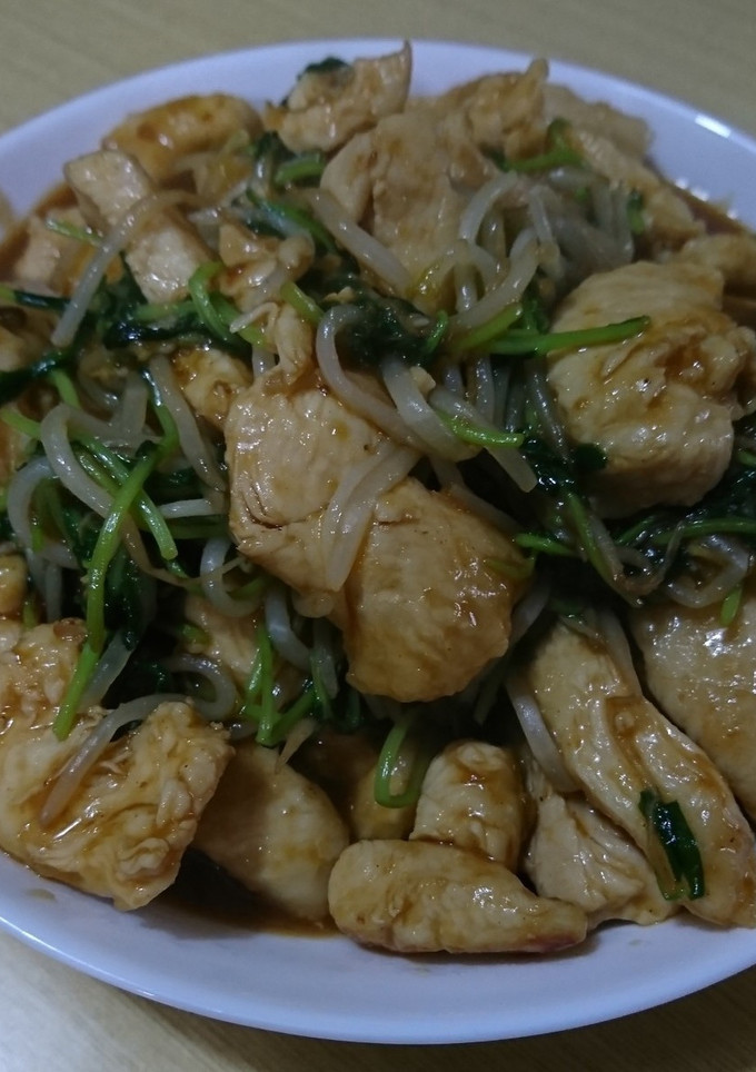 簡単☆鶏胸肉の焼肉のたれ炒め-レシピのメイン写真
