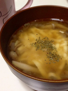 飴色たまねぎのオニグラ風スープ-レシピのメイン写真