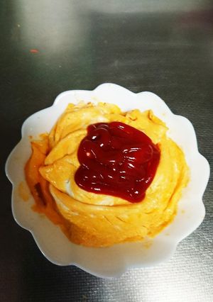 簡単(*^^*)炊飯器でオムライス-レシピのメイン写真