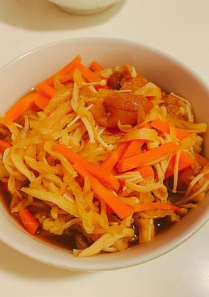 簡単♪お弁当にも☆切り干し大根の梅干し煮-レシピのメイン写真