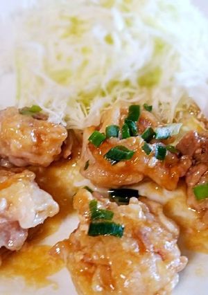 豚こまボールのポン酢だれ-レシピのメイン写真