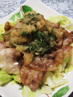 簡単ヘルシー♪豚肉キャベツのおろしポン酢-レシピのメイン写真