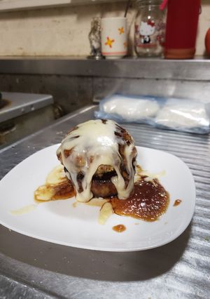 大根ステーキとハンバーグのテリヤキソース-レシピのメイン写真
